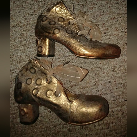 Papucei Italian leather heeled shoes - Picture 9 of 9